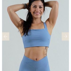 Paragon Vera blue daisy bra